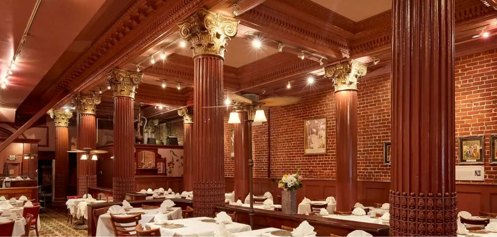 New Dehli Restaurant Background